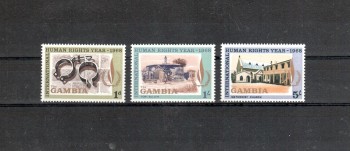 Gambia Michelnummer 230 - 232 postfrisch 