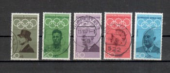 BRD Michelnummer 561-565 gestempelt BRD Michelnummer 561-565 gestempelt