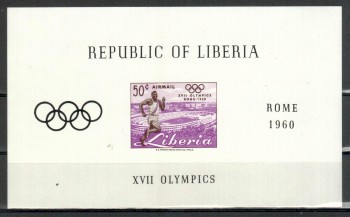 (intern: OLY 563) Liberia Michelnummer Block 16 postfrisch