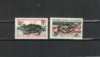 (intern: OLY 564) Mauritius Michelnummer I + II I (kleine Ringe) postfrisch