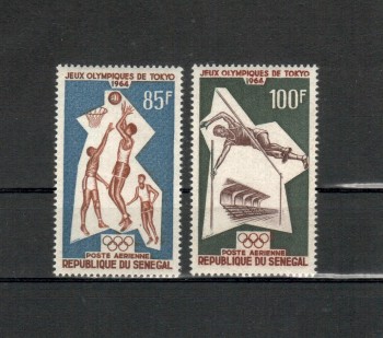 (intern: OLY 566) Senegal Michelnummer 288 - 289 postfrisch