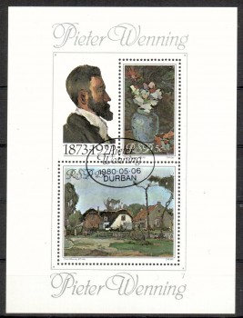 Suedafrika Michelnummer 569 - 570 Block 9 gestempelt