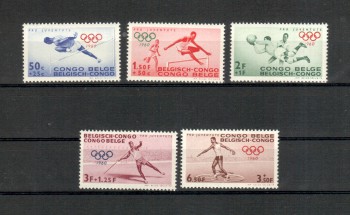 (intern: OLY 570) Belgisch - Kongo Michelnummer Michelnummer 360 - 364 postfrisch 