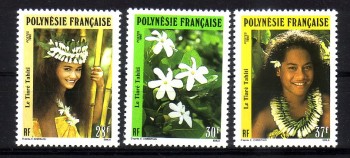 frz.Polynesien Michelnummer 571 - 573 postfrisch 