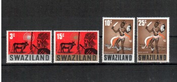 Swaziland Michelnummer 134 - 137 postfrisch