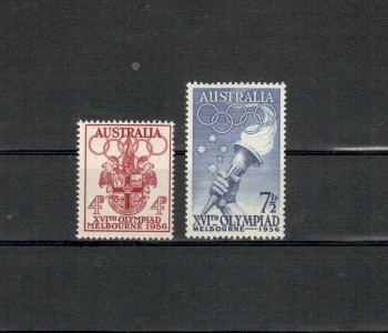 (intern: OLY 576) Austalien Michelnummer 266 - 267 postfrisch