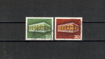 BRD Michelnummer 583 - 584 gestempelt
