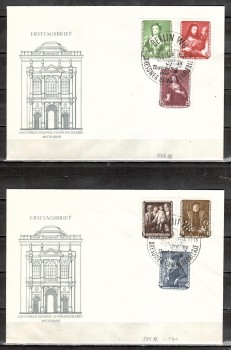 DDR Michelnummer 586 - 591 FDC DDR Michelnummer 586 - 591 FDC