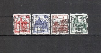 Berlin Michelnummer 587 - 590 gestempelt Berlin Michelnummer 587 - 590 gestempelt