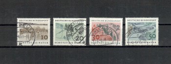 BRD Michelnummer 591 - 594 gestempelt