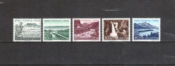 Schweiz Michelnummer 597 - 601 postfrisch