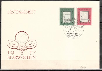 DDR Michelnummer 598 - 599 FDC DDR Michelnummer 598 - 599 FDC