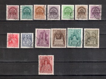 Ungarn Michelnummer 598 - 611 gestempelt Ungarn Michelnummer 598 - 611 gestempelt