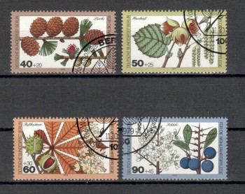 Berlin Michelnummer 607 - 610 gestempelt