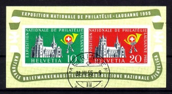 Schweiz Michelnummer Block 15 gestempelt Schweiz Michelnummer Block 15 gestempelt