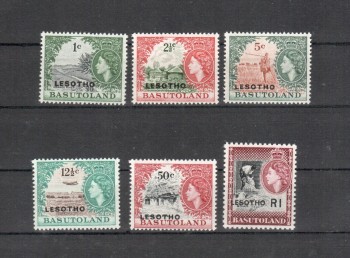Lesotho Michelnummer 15 - 20 postfrisch