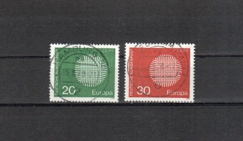 BRD Michelnummer 620 - 621 gestempelt BRD Michelnummer 620 - 621 gestempelt