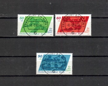 Berlin Michelnummer 621 - 623 gestempelt