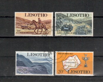 Lesotho Michelnummer 71 - 74 gestempelt
