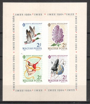 (intern: OLY 622) Ungarn Michelnummer Block 42 B postfrisch