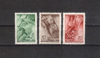 Ungarn Michelnummer 623 - 625 postfrisch Falz
