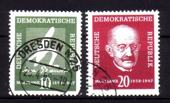 DDR Michelnummer 626 - 627 gestempelt