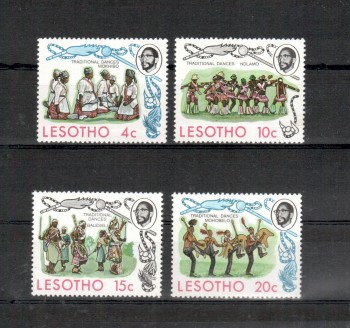 Lesotho Michelnummer 191 - 194 postfrisch