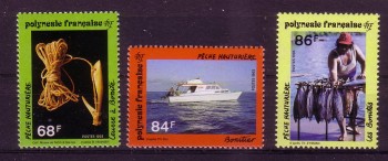 frz.Polynesien Michelnummer 628 - 630 postfrisch 