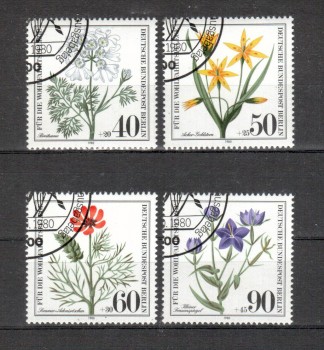 Berlin Michelnummer 629 - 632 gestempelt Berlin Michelnummer 629 - 632 gestempelt