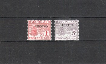 Lesotho Porto Michelnummer 1 - 2 postfrisch
