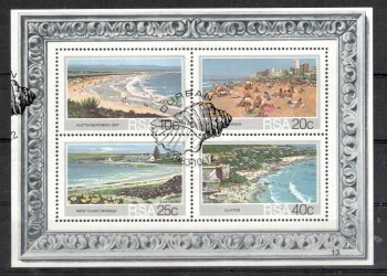 Suedafrika Michelnummer 638 - 641 Block 15 gestempelt