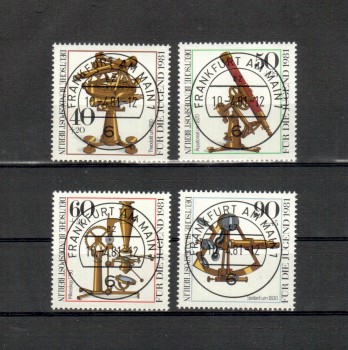 Berlin Michelnummer 641 - 644 gestempelt