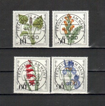 Berlin Michelnummer 650 - 653 gestempelt