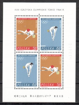 (intern: OLY 651) Polen Michelnummer Block 34 postfrisch