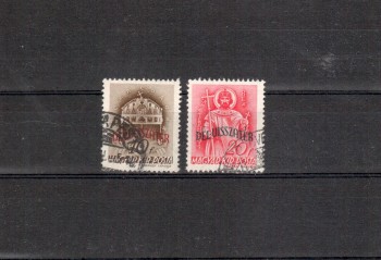 Ungarn Michelnummer 655 - 656 gestempelt Ungarn Michelnummer 655 - 656 gestempelt