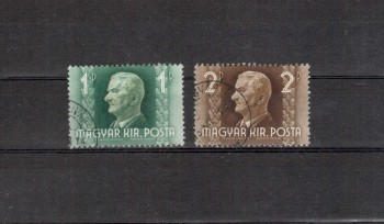 Ungarn Michelnummer 657 - 658 gestempelt Ungarn Michelnummer 657 - 658 gestempelt