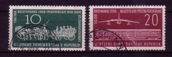 DDR Michelnummer 660 - 661 gestempelt