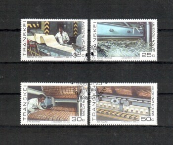 Transkei Michelnummer 172 - 175 gestempelt Transkei Michelnummer 172 - 175 gestempelt