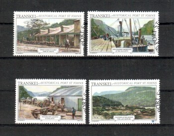 Transkei Michelnummer 180 - 183 gestempelt Transkei Michelnummer 180 - 183 gestempelt