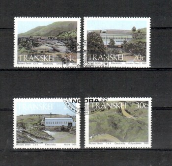 Transkei Michelnummer 189 - 192 gestempelt Transkei Michelnummer 189 - 192 gestempelt