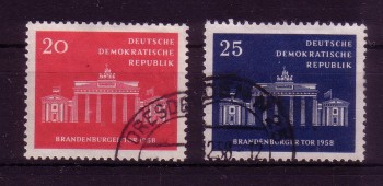 DDR Michelnummer 665 - 666 gestempelt