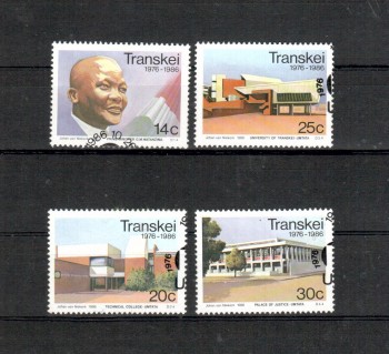 Transkei Michelnummer 193 - 196 gestempelt Transkei Michelnummer 193 - 196 gestempelt