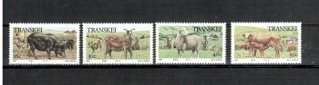 Transkei Michelnummer 210 - 213 postfrisch Transkei Michelnummer 210 - 213 postfrisch