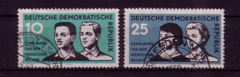 DDR Michelnummer 669 - 670 gestempelt