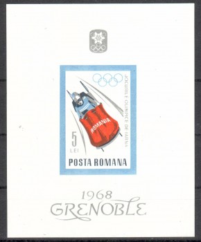 (intern: OLY 669) Rumaenien Michelnummer Block 64 postfrisch