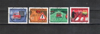 BRD Michelnummer 670 - 673 gestempelt BRD Michelnummer 670 - 673 gestempelt
