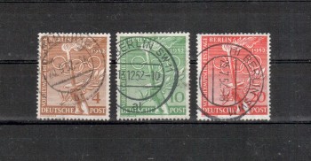 (intern: OLY 670) Berlin Michelnummer 88 - 90 gestempelt