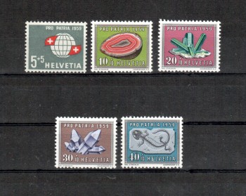 Schweiz Michelnummer 674 - 678 postfrisch
