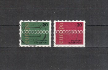 BRD Michelnummer 675 - 676 gestempelt BRD Michelnummer 675 - 676 gestempelt