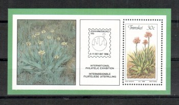 Transkei Michelnummer 188 Block 3 postfrisch Transkei Michelnummer 188 Block 3 postfrisch